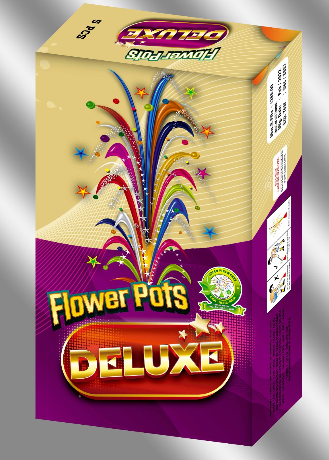 Flower Pots Deluxe (5pcs)