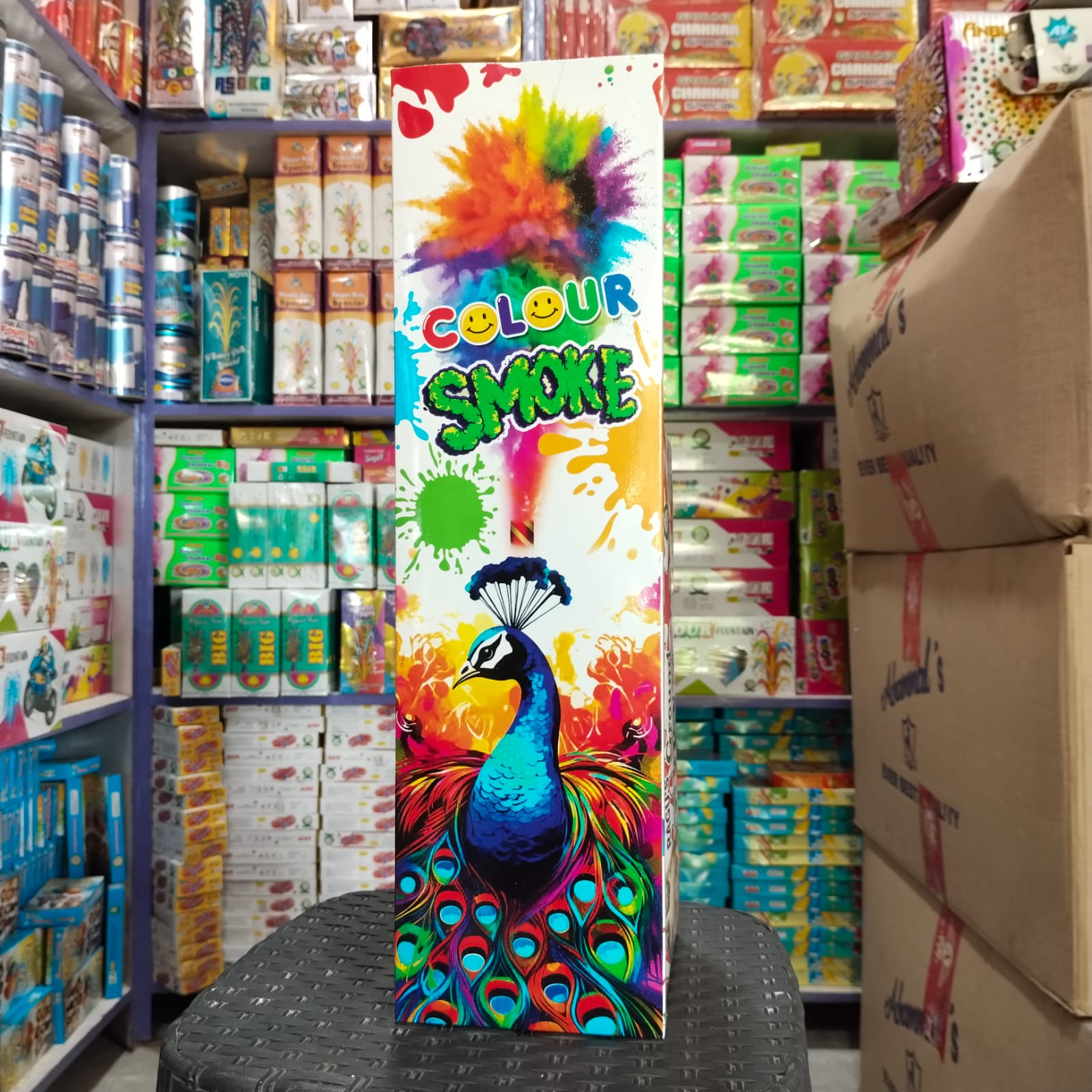 Rainbow Colour Smoke Pencial