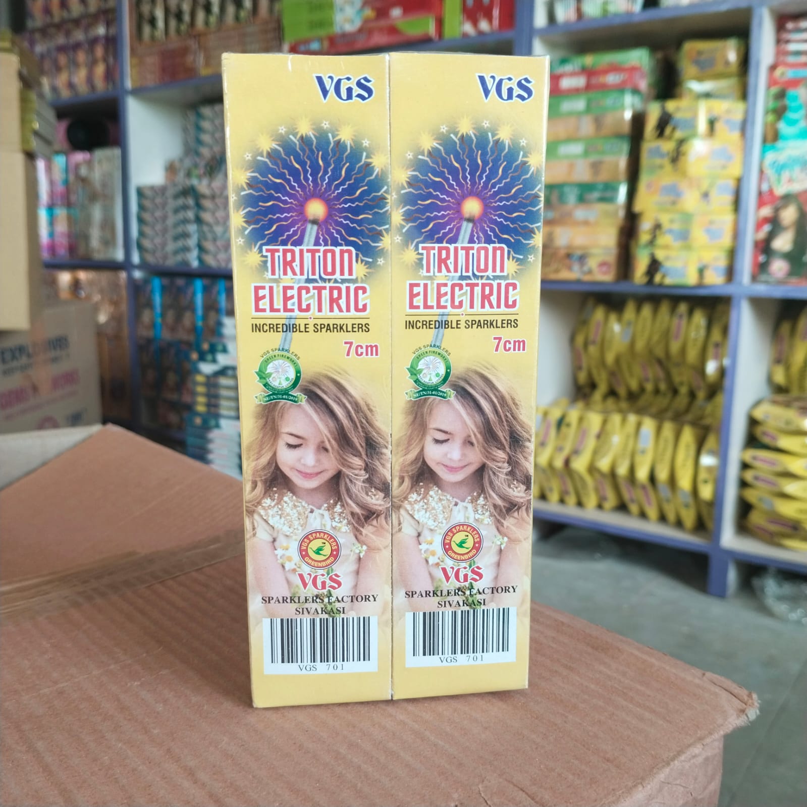 7cm Electric Crackling