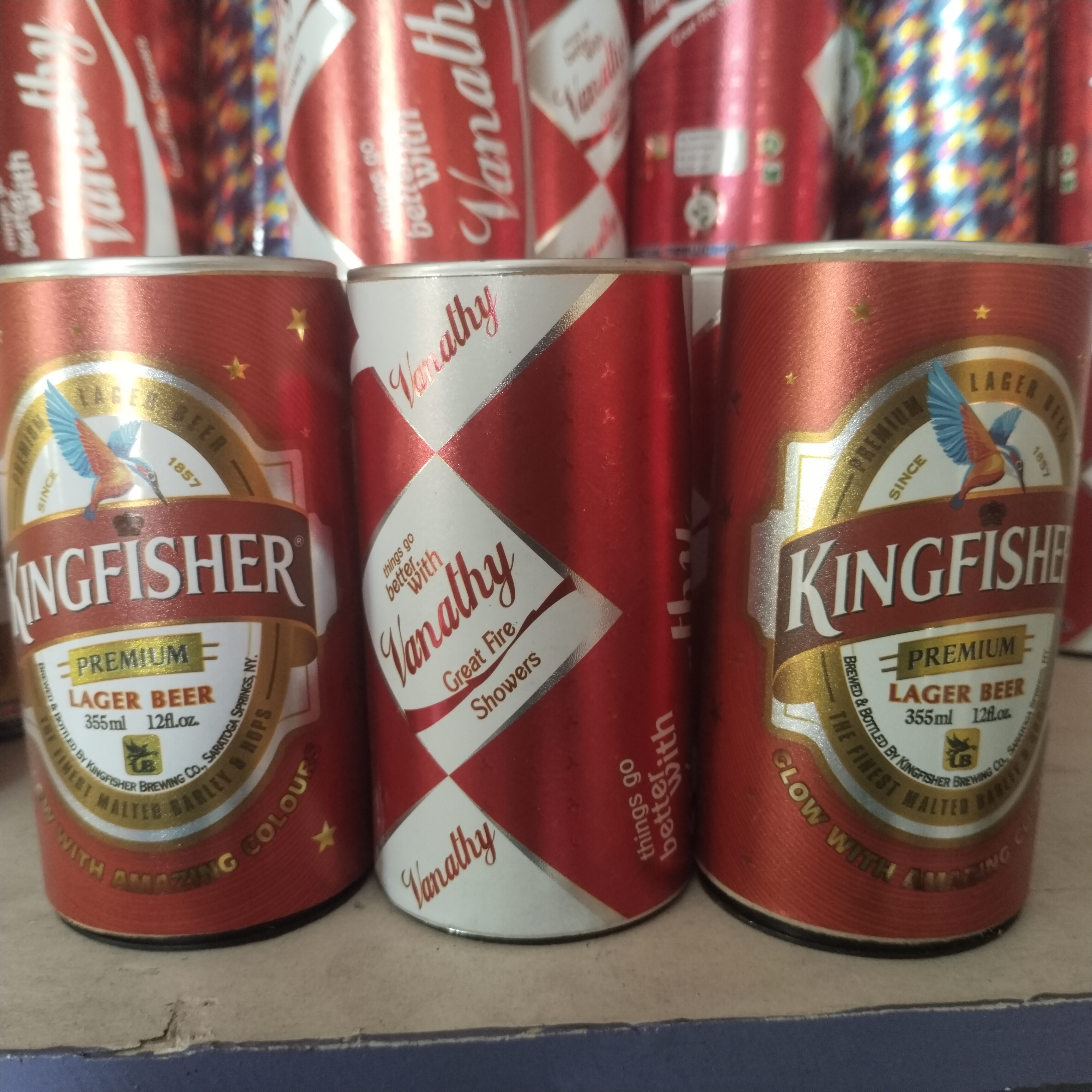 4'' Tin Colour King Gold