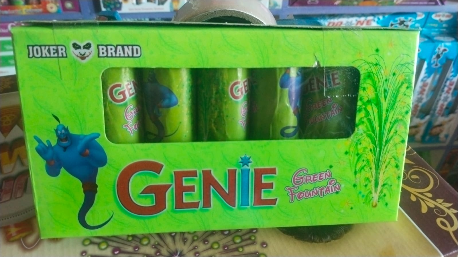 Genie Green Fountain 5pcs