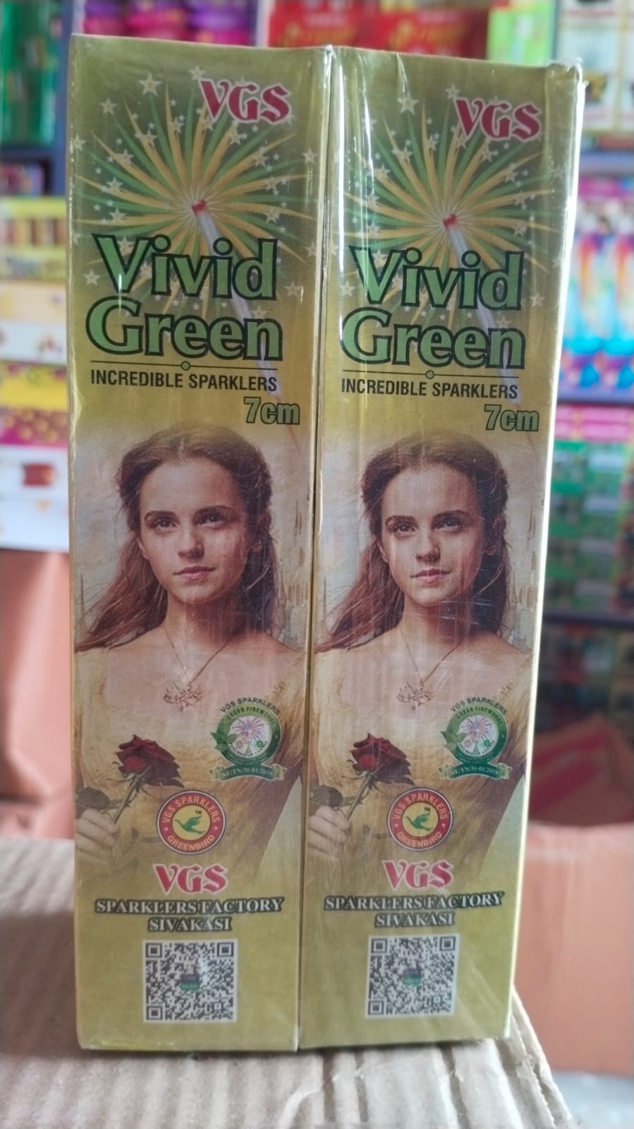 7cm Green